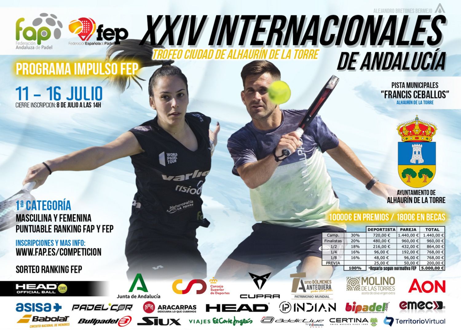 Presentación torneo Andalucía Programa Impulso