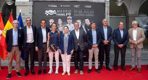 Madrid Premier Padel P1 se viste de gala en su presentación oficial