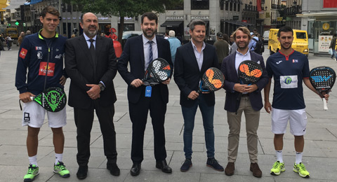 El Challenger de Madrid quedó presentado en pleno centro de la ciudad