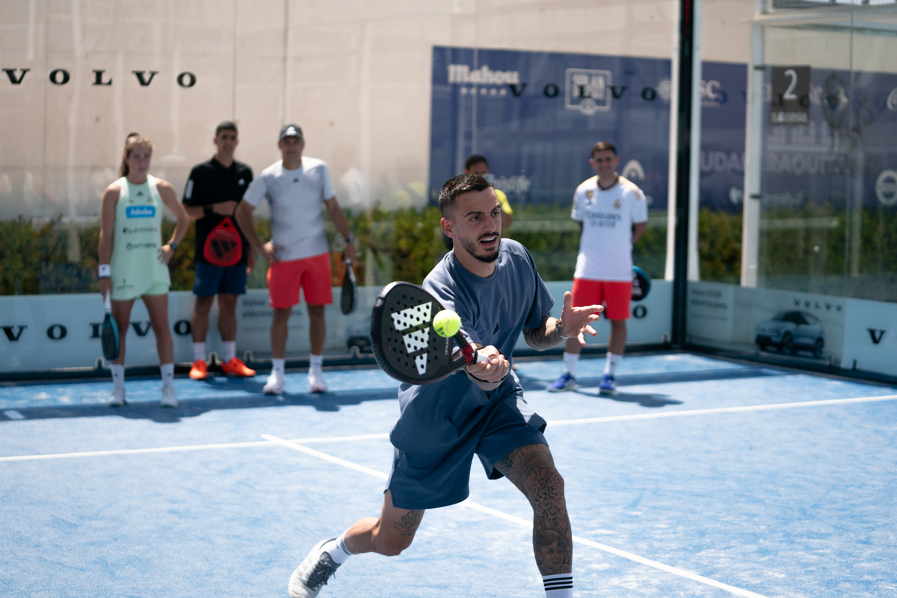 Joselu Circuito Adidas Padel Tour presentación 2024