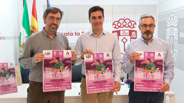 Presentación torneo pádel femenino Alcalá La Real FAP 2023