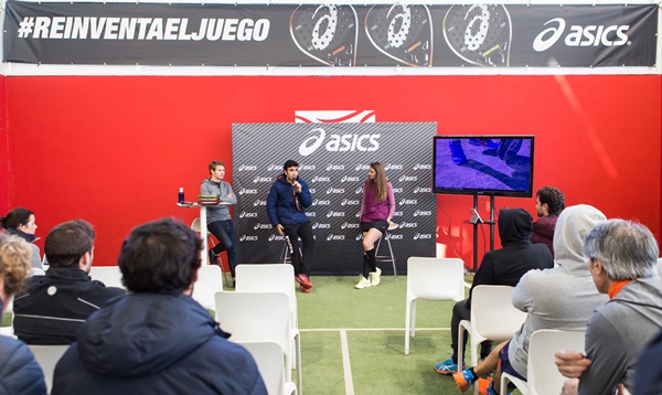 Presentación Palas ASICS 2018