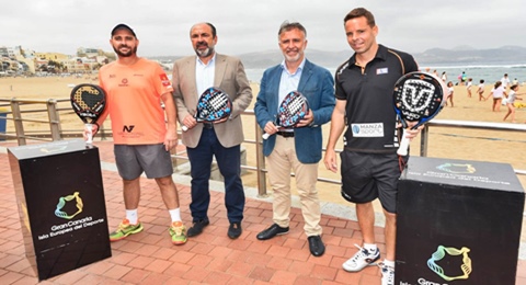 El mar y la playa presentaron oficialmente el Open de Gran Canaria