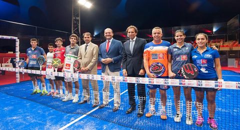 El pádel se vistió de gala en la presentación del Monte-Carlo Padel Master