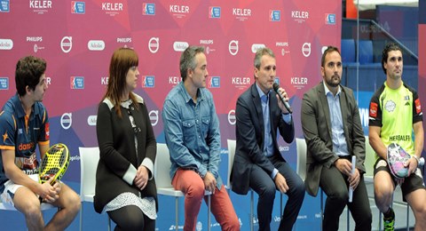 El Keler Euskadi Open presentó su pádel en sociedad