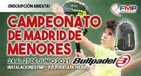 Apunta a tu hijo/a al próximo Campeonato de Madrid de Menores para pelear por el título