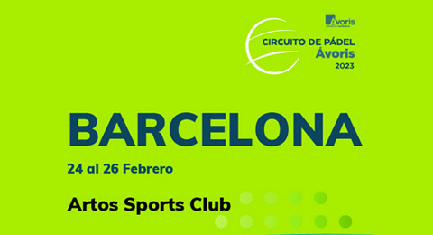 El circuito de Pádel Ávoris llega este viernes a Barcelona