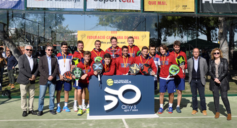 El Cto. de Cataluña por Equipos de 1ª abre fuego en el club Padel Park