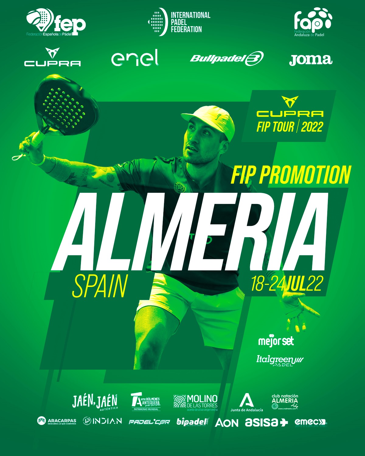 Previa FIP Almería cartel 