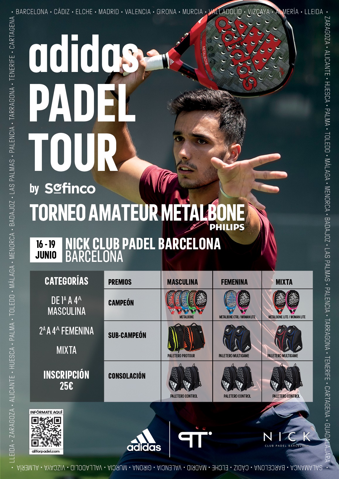 Previa torneo adidas Nick Padel