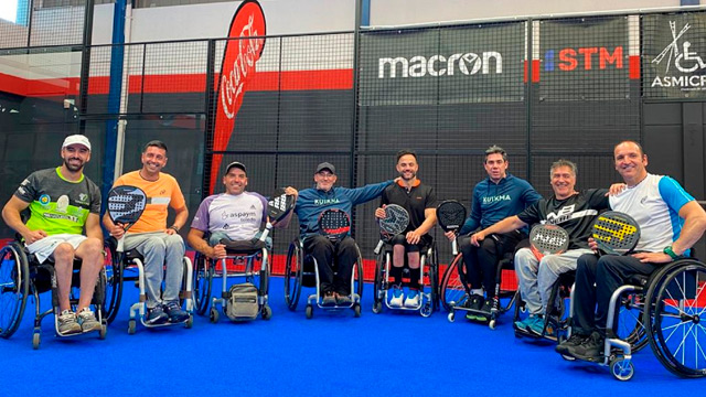 Equipo España Mundial pádel en silla de ruedas