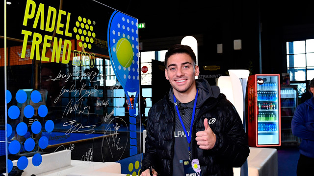 Martín Di Nenno visita Padel Trend Expo 2023