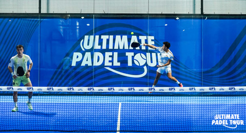 Estreno de la apuesta del Ultimate Padel Tour: el pádel combatió la lluvia gallega