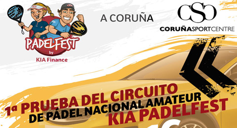 Arranca por todo lo alto el Kia Padelfest llegando a tierras de A Coruña