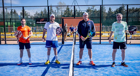 Pádel de veteranos con mucha calidad en el inicio de su temporada en Madrid