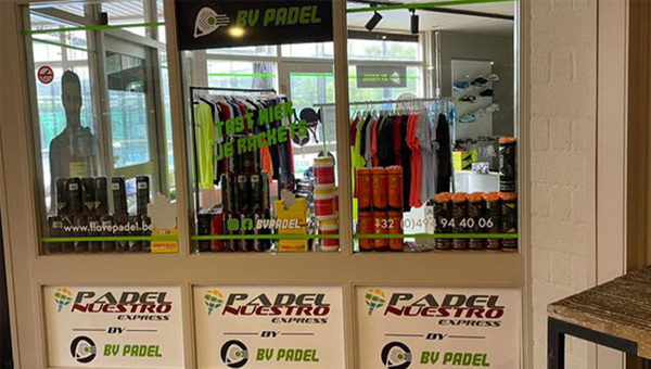 Primera tienda Padel Nuestro en Bélgica