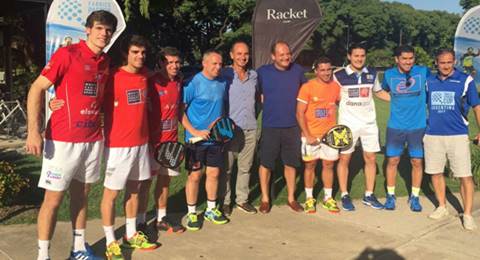 Convivencia, risas, fútbol y mucho pádel entre los pros de la Fabrice Pastor Cup