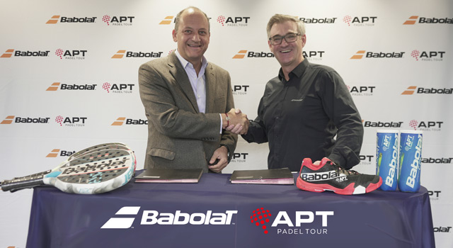 Unión Babolat y APT Padel Tour