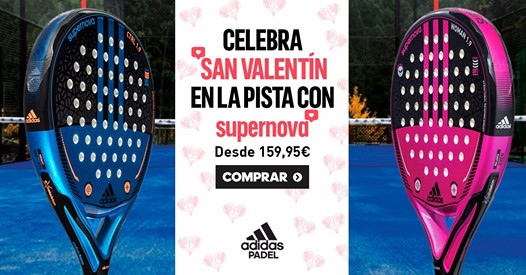 Promoción San Valentín 2019 adidas padel