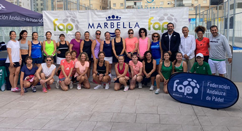 Impulso al pádel femenino: las mujeres tomaron el protagonismo en Marbella