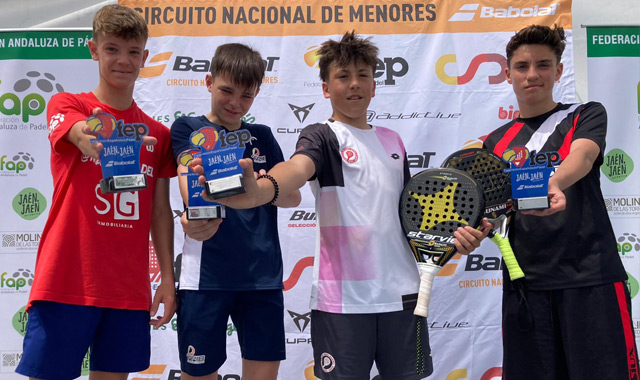 Prueba Jaén Menores TyC3 Babolat