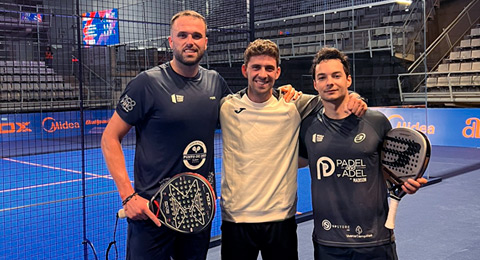 Rafa Méndez y Javi Martínez mandan el primer aviso a navegantes del cuadro final en Alicante