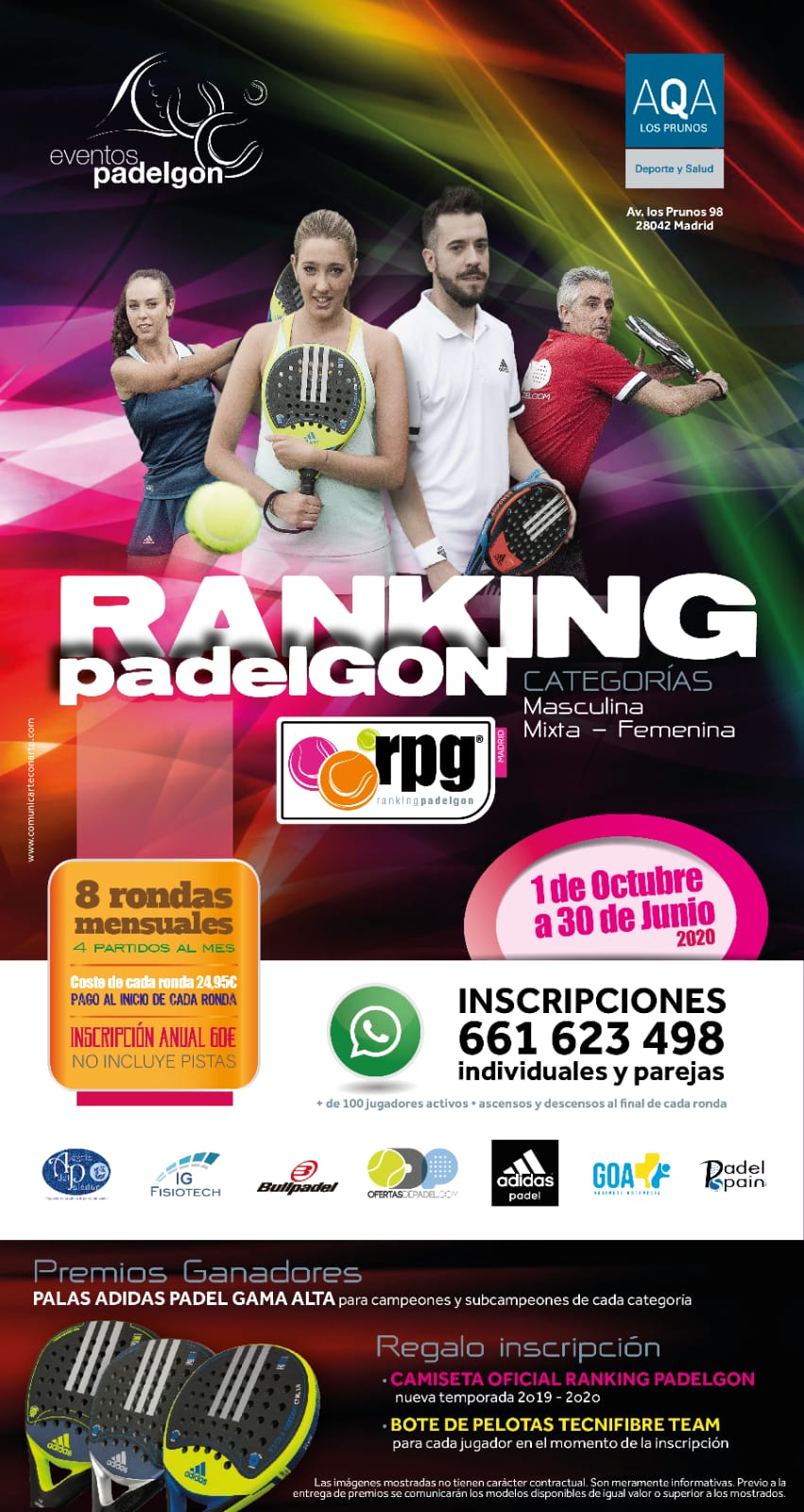 Ranking PadelGon 2019-2020