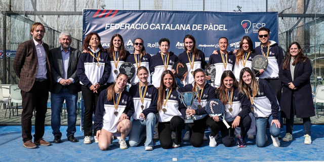 Real Club Tennis Barcelona 1899 campeón chicas Cto Absoluto Equipos Federación Catalana 2024 