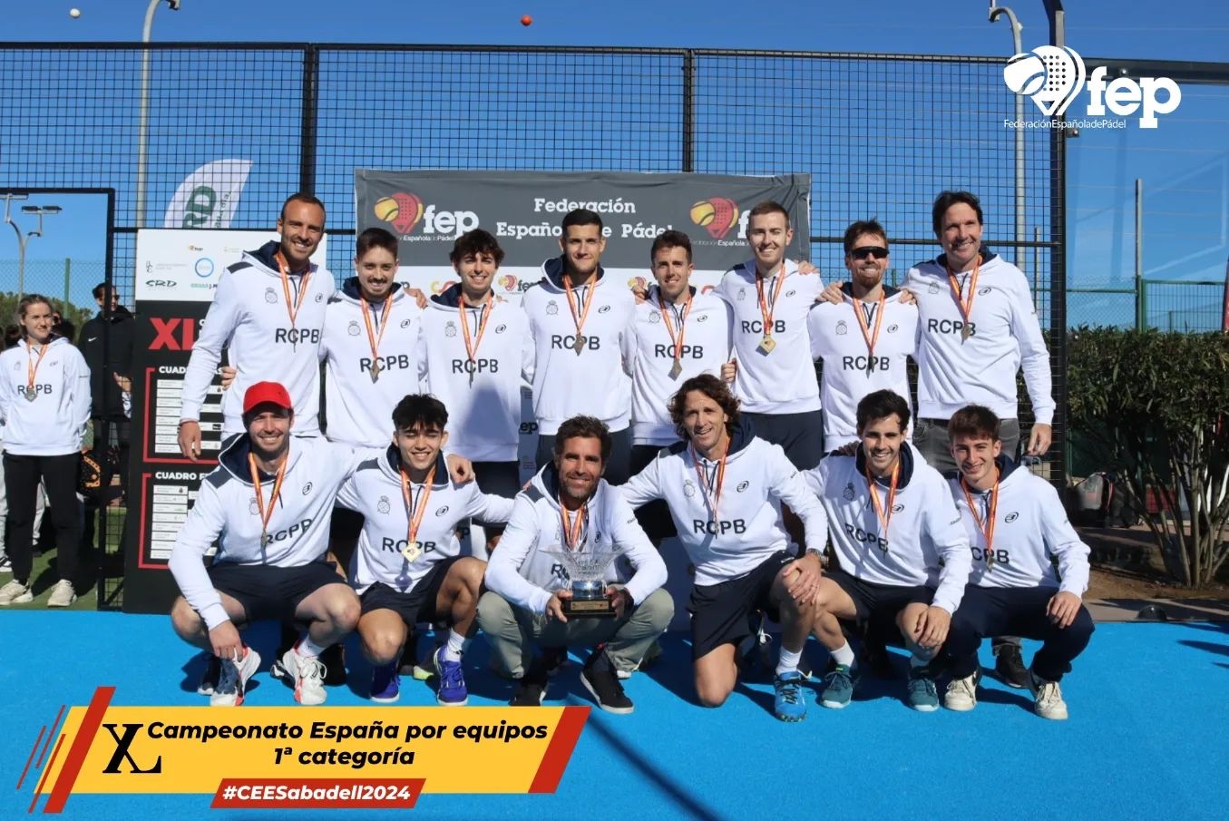 Real Club Polo campeón Cto España Equipos 1ª FEP 2024