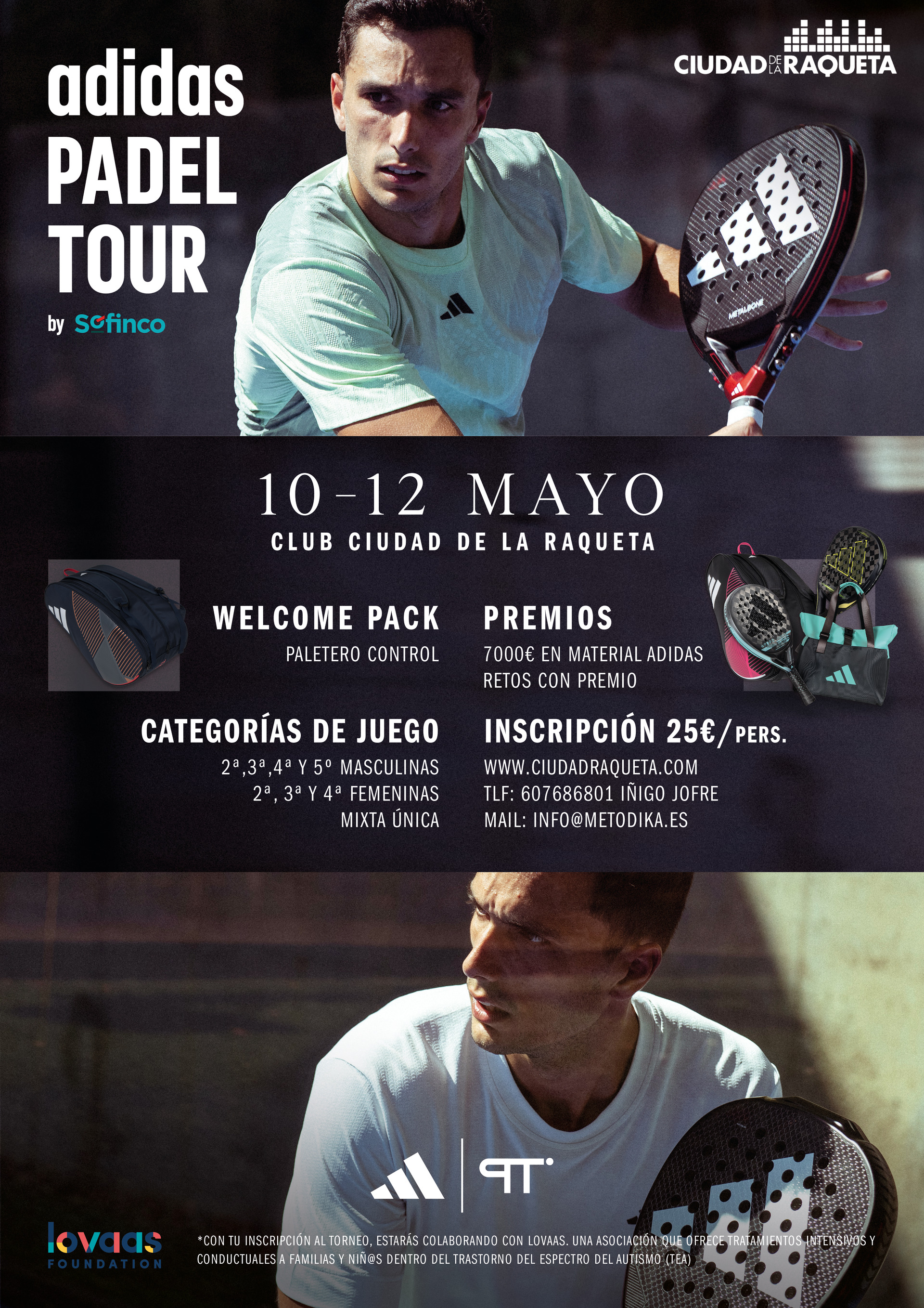 Torneo adidas padel tour inicio temporada Madrid