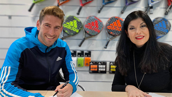 Álex Ruiz renovación adidas padel 2020