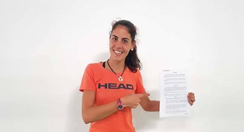 Ángela Caro prolonga su estancia al lado de HEAD Padel