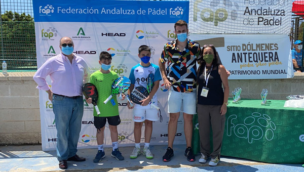 Jugadores Circuito Andaluz Menores FAP 2021 cuarta prueba