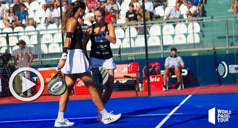 Así fue la enorme final femenina de Cerdeña entre Gemma y Ale vs. Ari y Paula