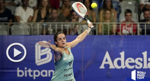 Ari y Paula logran superar a las nº1 en un partido muy completo: así triunfaron en Málaga