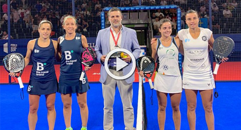 Lo mejor del primer título de Paula y Ana Catarina Nogueira en Madrid