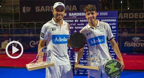 Bela y Tapia: así fue la final que les permitió triunfar en Cerdeña