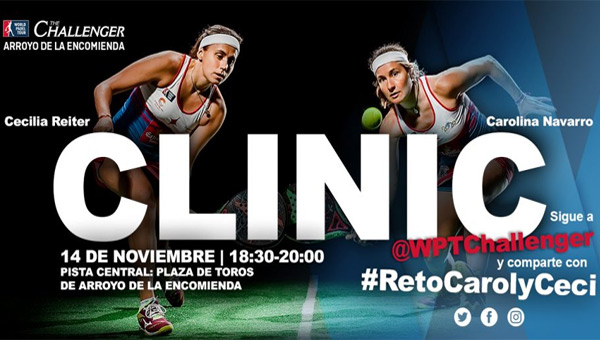 Clinic Carolina Navarro y Cecilia Reiter Arroyo de la Encomienda Challenger