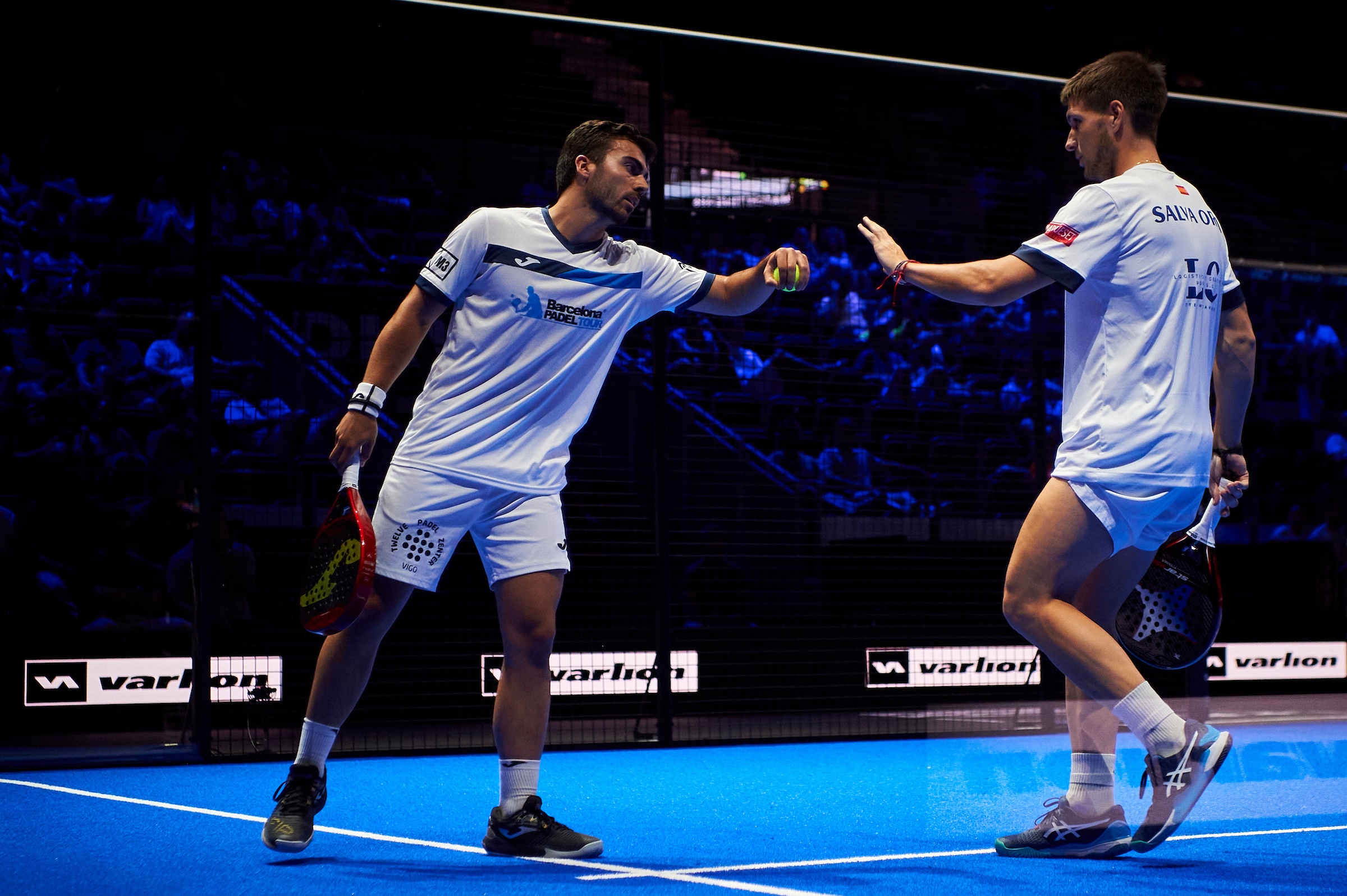 Salva Oria e Ignacio Vilariño inicio cuadro final Madrid Premier Padel 2023