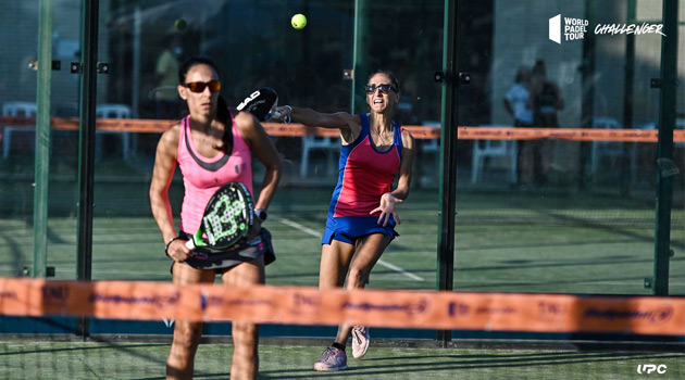 Sandra Hernández y Carlotta Casali octavos Alfafar Challenger 2021