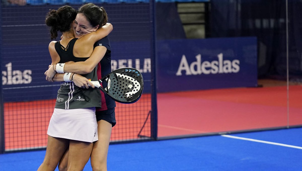 Sandra Hernández y Tamara Icardo victoria octavos Wopen Santander 2019