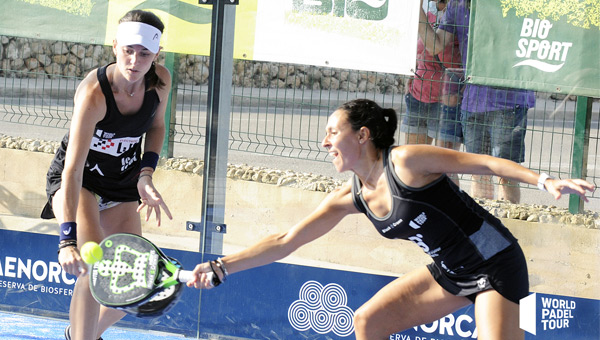 Sandra Hernández y Tamara Icardo triunfo dieciseisavos de final Menorca Open 2020