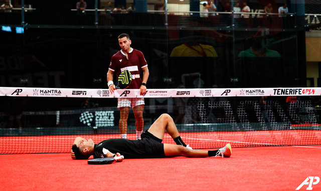  Cristian Germán Gutiérrez y Mario Huete cuartos de final Tenerife Open A1 Padel