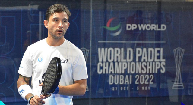 Sanyo Gutiérrez debut Argentina Mundial Padel 2022 Duba