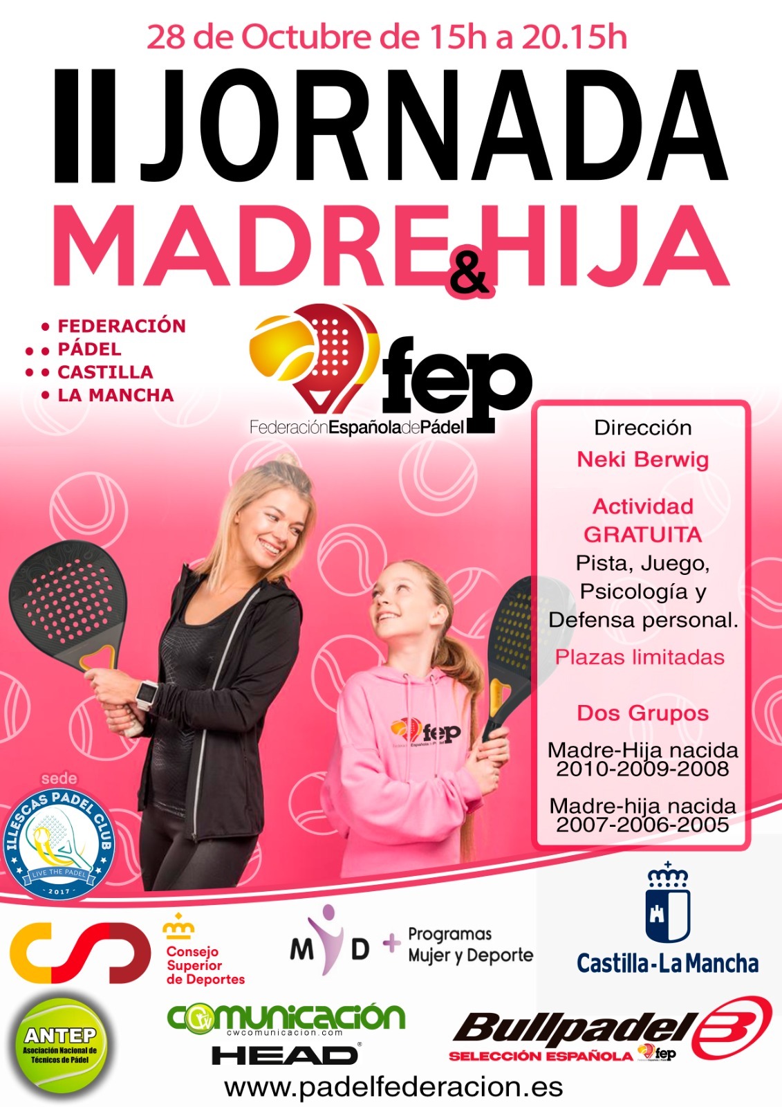 Jornada Madre e Hija pádel FEP 2023