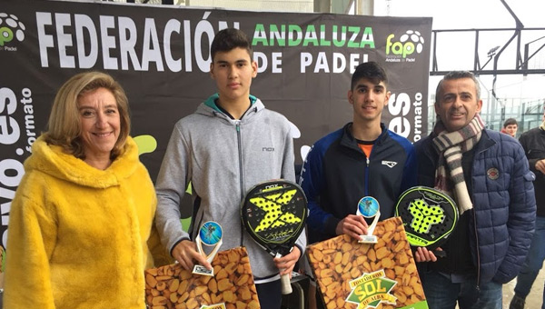 Ganadores menores chicos torneo menores FAP 2018 granada