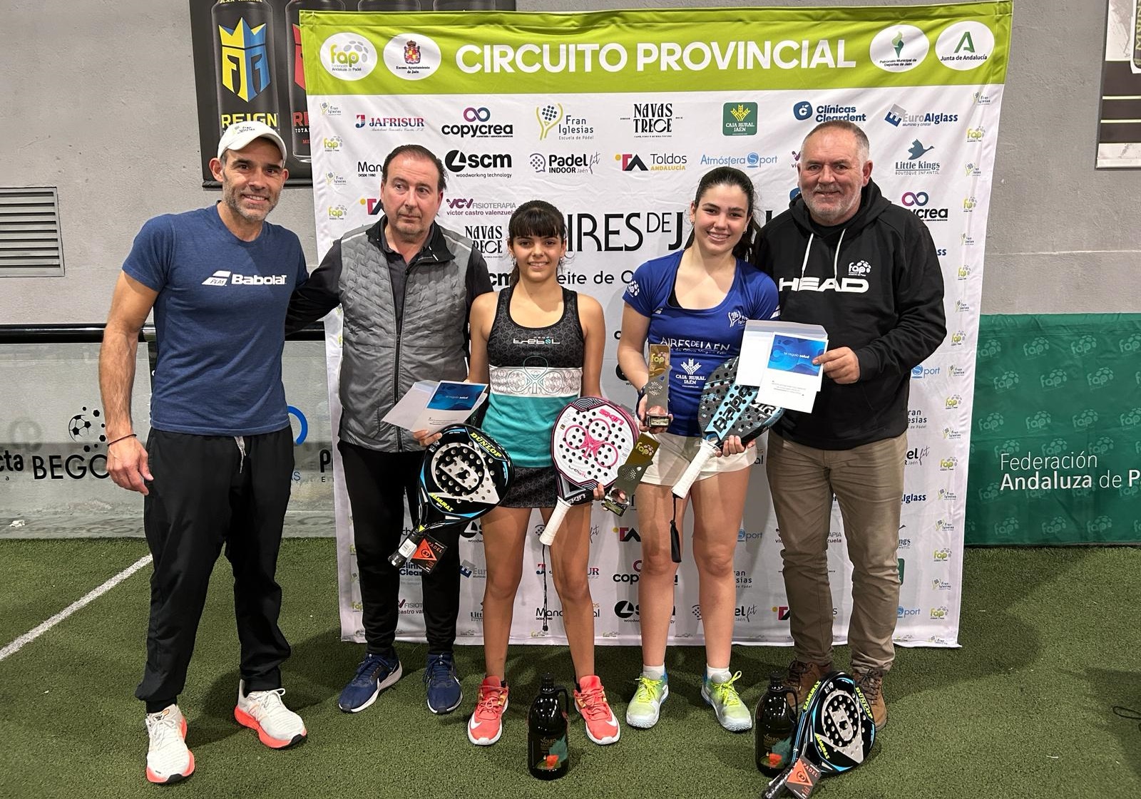 Segunda prueba Circuito Provincial Aires de Jaén campeonas 2024