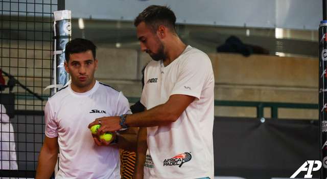 Álex Chozas y Cristian German Gutiérrez 1/16 Francia Open A1 Padel 