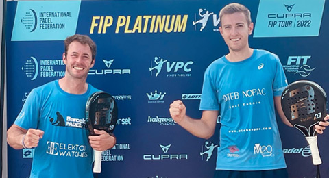 Toni Bueno y Marc Quílez dan la sorpresa en los 1/16 de la Veneto Padel Cup