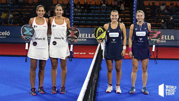 Semifinal femenina Menorca Ale y Ari contra Mapi y Majo